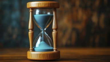 Adorable Hourglass For Keeping Time Or As A Decorative Clock On Display. Perfect Addition To Any