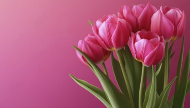Realistic Tulips For Women'S Day: Celebrate The 8 March Holiday With Stunning Graphics For Posters,