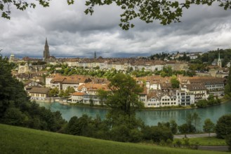 Panorama, Old Town, Bern, Canton of Bern, Switzerland