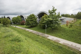 Museum, Paul Klee Centre, architect Renzo Piano, Bern, Canton of Bern, Switzerland