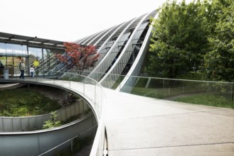 Museum, Paul Klee Centre, architect Renzo Piano, Bern, Canton of Bern, Switzerland