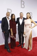 Kai Wiesinger, Bettina Zimmermann, Franjo Pooth and Verona Pooth arriving at the Bertelsmann Summer