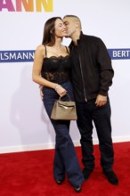 Bushido and his woman Anna-Maria Ferchichi arriving at the Bertelsmann Summer Party 2025 at the