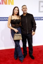 Bushido and his woman Anna-Maria Ferchichi arriving at the Bertelsmann Summer Party 2025 at the