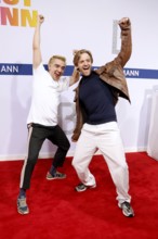 Ivo Kortlang and Timur Bartels arriving at the Bertelsmann Summer Party 2025 at the Bertelsmann