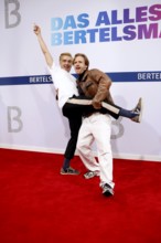 Ivo Kortlang and Timur Bartels arriving at the Bertelsmann Summer Party 2025 at the Bertelsmann