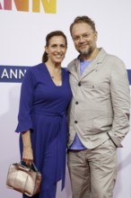 Ulrike Frank and Marc Schubring arriving at the Bertelsmann Summer Party 2025 at the Bertelsmann
