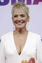 Inka Bause arriving at the Bertelsmann Summer Party 2025 at the Bertelsmann Representative Office