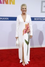 Inka Bause arriving at the Bertelsmann Summer Party 2025 at the Bertelsmann Representative Office