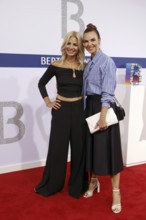 Susan Sideropoulos and Anika Lau arriving at the Bertelsmann Summer Party 2025 at the Bertelsmann