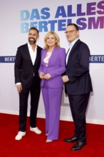 Daniel Funke, Julia Klöckner and Jens Spahn arriving at the Bertelsmann Summer Party 2025 at the