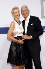 Jo Groebel and Grit Weis arriving at the Bertelsmann Summer Party 2025 at the Bertelsmann