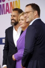 Daniel Funke, Julia Klöckner and Jens Spahn arriving at the Bertelsmann Summer Party 2025 at the