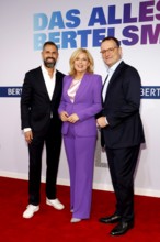 Daniel Funke, Julia Klöckner and Jens Spahn arriving at the Bertelsmann Summer Party 2025 at the