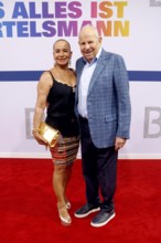 Wilfried and Jochi Sauerland arriving at the Bertelsmann Summer Party 2025 at the Bertelsmann