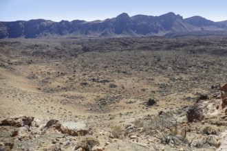 Scenery around Minas de San Jose at Teide National Park in Tenerife, Canary Islands, Spain