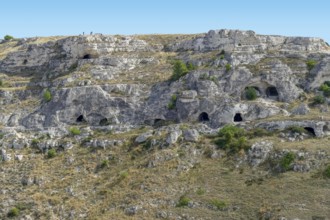 Impression around Matera in the region of Basilicata in Southern Italy