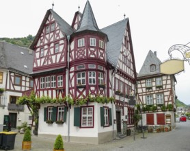 Impression of Bacharach at the Middle Rhine in Germany