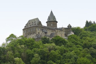 Stahleck Castle at the Middle Rhine in Germany