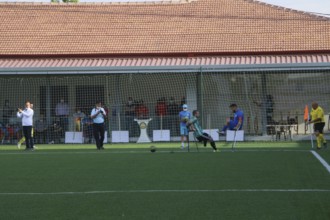 Football for the disabled amputees. The final match of amputee football between Sahinbey Belediye