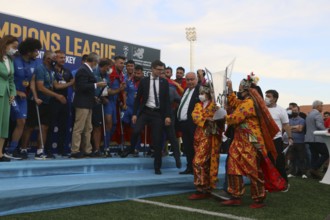 Football for the disabled amputees. The final match of amputee football between Sahinbey Belediye