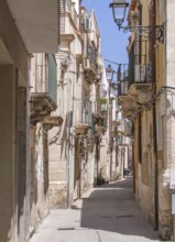 City view of Ortygia, located on a island near Sicily, Italy