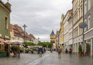 Impression of Straubing in the Bavarian Forest in southern Germany