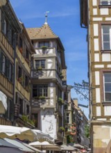 Idyllic impression of Strasbourg, a city at the Alsace region in France