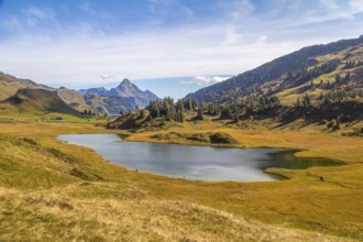 The Kalbelesee near Warth in Austria