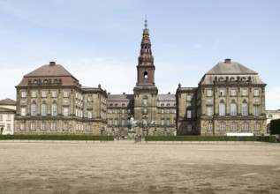 Christiansborg Palace in Copenhagen, the capital city of Denmark