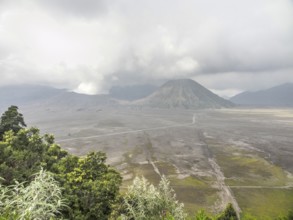 Scenery around Bromo Tengger Semeru National Park in Java, a island of Indonesia