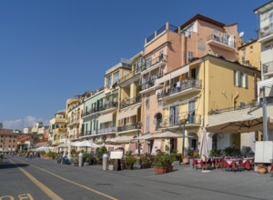 Impression of Imperia, a coastal city in Liguria, Italy