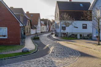 Scenery around Maasholm, a municipality in Schleswig-Holstein, Northern Germany