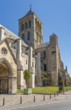 Fecamp Abbey in Fecamp, a commune in the Seine-Maritime department in the Normandy Region of France
