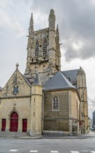 St Etienne church in Fecamp, a commune in the Seine-Maritime department in the Normandy Region of