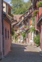 Idyllic scenery in Kaysersberg, a city in Alsace, France
