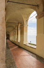 Scenery around Porto Maurizio in Oneglia, a former town in northern Italy on the Ligurian coast, in