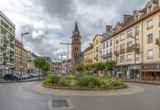 Impression of Saint-Die-des-Vosges, a commune in the Vosges department, Grand Est, northeastern