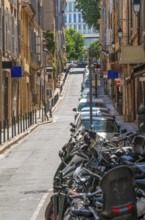Impression of Aix-en-Provence, a city and commune in the Provence region of southern France