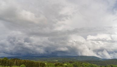Scenery around Saulxures, a commune in the Bas-Rhin department in Grand Est in north-eastern France