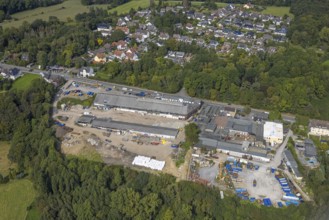 Aerial view, site of the Friedrich Hünninghaus drop forge on Haßlinghauser Straße in the Sauerbruch
