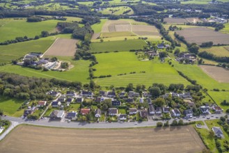 Aerial view, Planned construction area between Eichholzstraße and Ellinghauser Weg in the Silschede