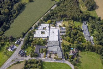 Aerial view, AWO Centre Asbeck and Integration Kindergarten Asbeck in the district Asbeck in