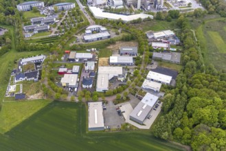 Aerial view, IWG Innovationszentrum Wiesenbusch Gladbeck, Gewerbepark Am Wiesenbusch, Rentfort,