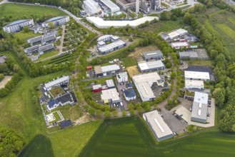 Aerial view, IWG Innovationszentrum Wiesenbusch Gladbeck, Gewerbepark Am Wiesenbusch, Rentfort,
