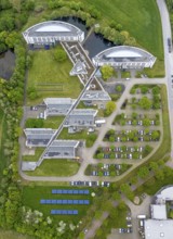Aerial view, IWG Innovationszentrum Wiesenbusch Gladbeck, Gewerbepark Am Wiesenbusch, Rentfort,