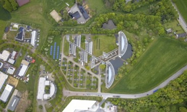 Aerial view, IWG Innovationszentrum Wiesenbusch Gladbeck, Gewerbepark Am Wiesenbusch, Rentfort,