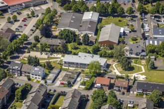 Aerial photo, Kindergarten Lohausstraße, Haltern-Stadt, Haltern am See, Ruhr area, North