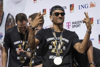 After winning the European Basketball Championship on 14 September 2025 in Riga Latvia with an