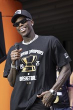 After winning the European Basketball Championship on 14 September 2025 in Riga Latvia with an